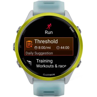 Garmin Forerunner 570 — 47 мм Amp Yellow / Translucent Whitestone / Turquoise — 2