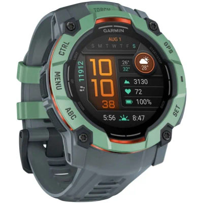 Garmin Instinct 3 — 50 мм AMOLED Neo Tropic / Twilight — 9