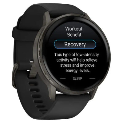 Garmin Venu 4 — 45 мм Slate / Black — 9