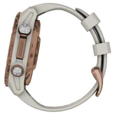 Дайвинг компьютер Garmin Descent Mk3i 43 мм Bronze PVD Titanium / French Gray Silicone Band — 7