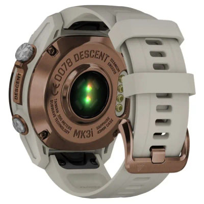 Дайвинг компьютер Garmin Descent Mk3i 43 мм Bronze PVD Titanium / French Gray Silicone Band — 8