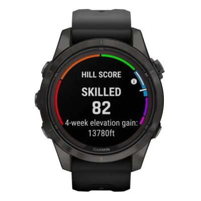 Garmin Fenix 7S Pro Sapphire Solar DLC Titanium Carbon Gray — 4
