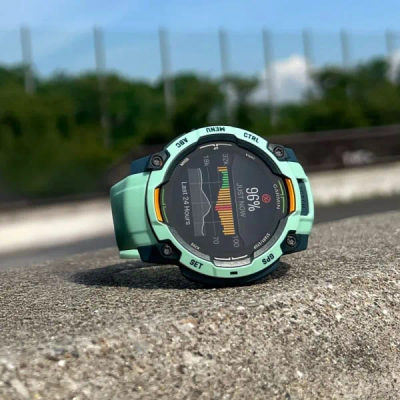 Garmin Instinct 3 — 45 мм AMOLED Neo Tropic — 8