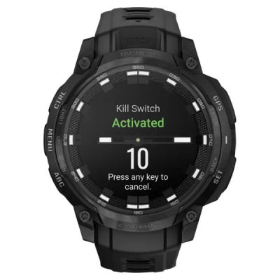 Garmin Instinct Crossover AMOLED Tactical Edition Black — 3