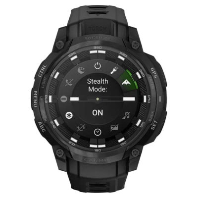 Garmin Instinct Crossover AMOLED Tactical Edition Black — 9