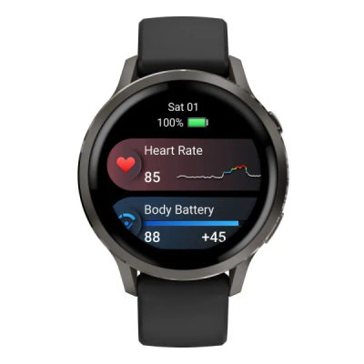 Garmin Venu 4 — 41 мм Slate / Black — 4