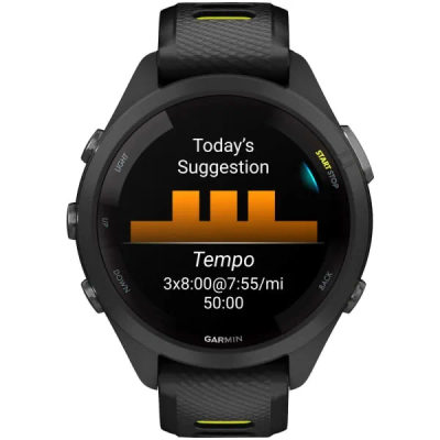 Garmin Forerunner 265S Black / Amp Yellow — 3