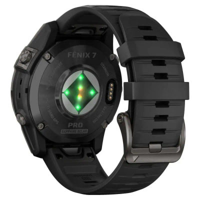 Garmin Fenix 7 Pro Sapphire Solar DLC Titanium Carbon Gray — 6