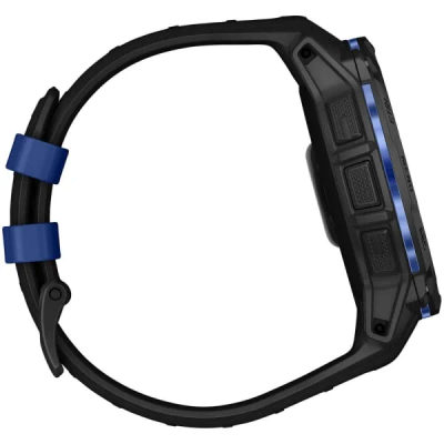 Garmin Instinct 3 — 50 мм Supernova Edition AMOLED Black / Bolt Blue — 7