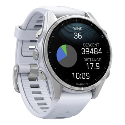 Garmin Fenix 8 — 43 мм AMOLED Silver / Whitestone — 5