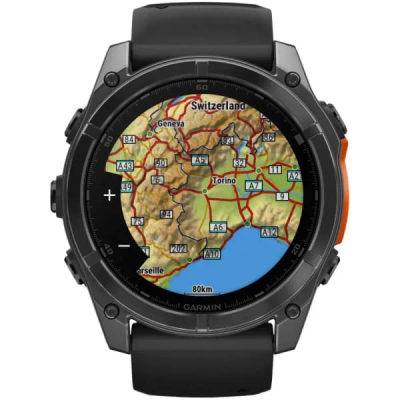 Garmin Fenix 8 — 51 мм AMOLED Slate Gray / Black — 4