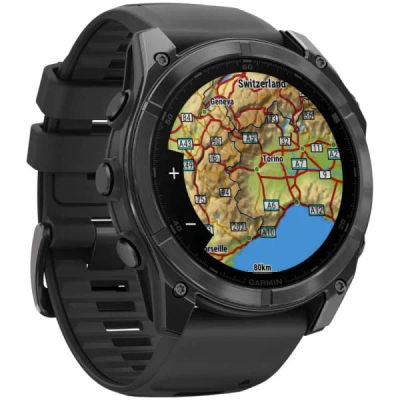 Garmin Fenix 8 — 51 мм AMOLED Slate Gray / Black — 5