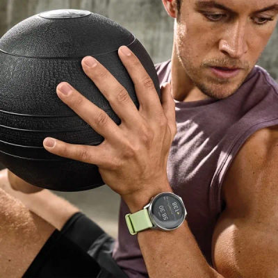 Garmin Venu 4 — 45 мм Silver / Citron — 9