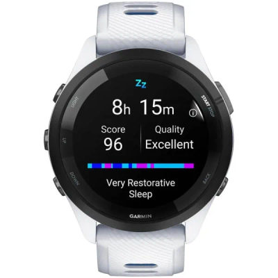 Garmin Forerunner 265 Whitestone / Tidal Blue — 4