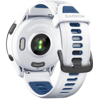 Garmin Forerunner 265 Whitestone / Tidal Blue — 7