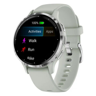 Garmin Venu 3S Silver / Sage Gray — 2