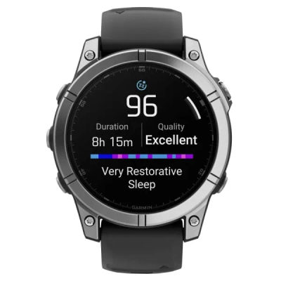 Garmin Fenix E — 47 мм AMOLED Stainless Steel / Black — 4