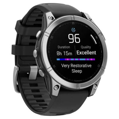 Garmin Fenix E — 47 мм AMOLED Stainless Steel / Black — 5