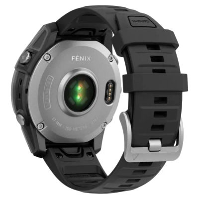 Garmin Fenix E — 47 мм AMOLED Stainless Steel / Black — 7