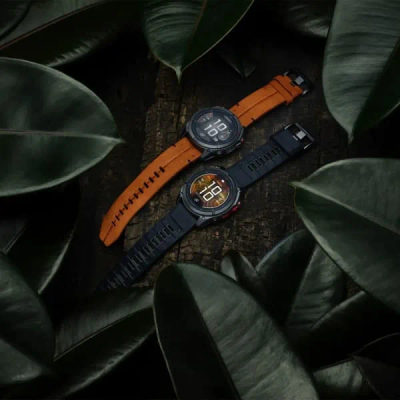 Garmin Fenix 8 Pro — 47 мм AMOLED Sapphire Carbon Grey DLC Titanium / Chestnut Leather Band — 7