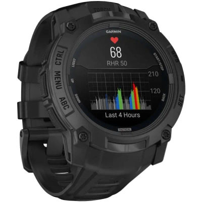 Garmin Instinct 3 — 50 мм AMOLED Tactical Edition Black — 3