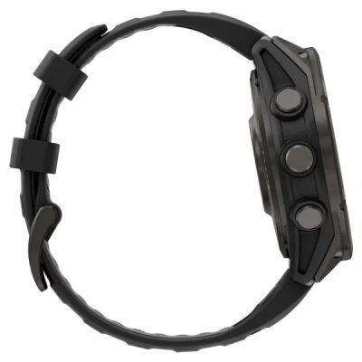 Garmin Fenix 8 Pro — 47 мм AMOLED Sapphire Carbon Gray DLC Titanium Black / Pebble Gray — 4