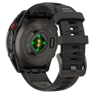Garmin Fenix 8 Pro — 47 мм AMOLED Sapphire Carbon Gray DLC Titanium Black / Pebble Gray — 5