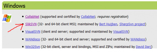 Install SilkSVN to Have Native SVN Installed