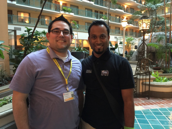 from L to R: Jeremy & 7PHP in Miami for SunshinePHP 2015