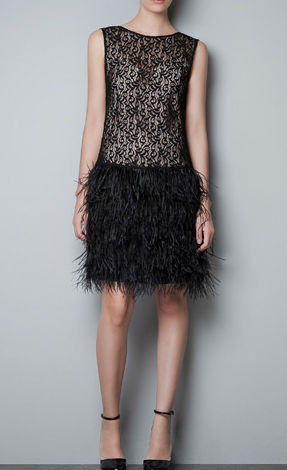 vestito con piume zara Off 54% - www.corpel.com.br