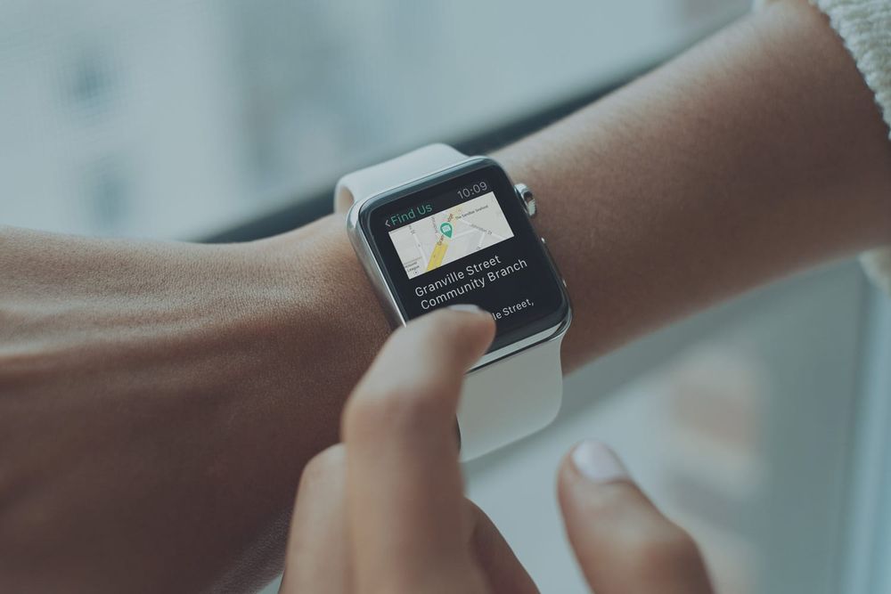 Apple Watch companion for quick balance and locations