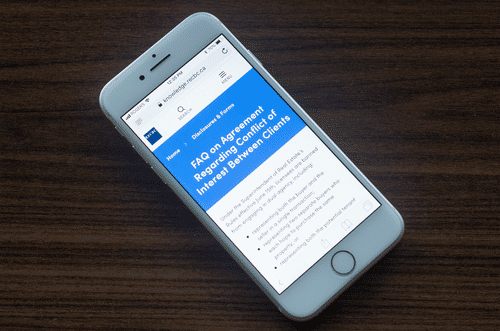 Responsive design for mobile and desktop users