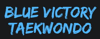 Blue Victory Tae Kwon Do logo