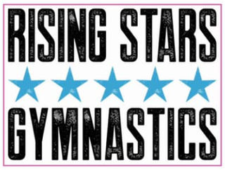 Rising Stars Gymnastics logo