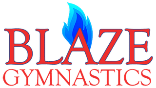 Blaze Gymnastics and Blaze NinjaZone logo