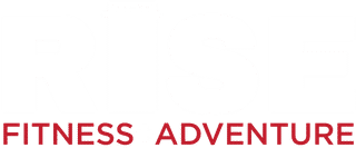 RISE Fitness + Adventure logo