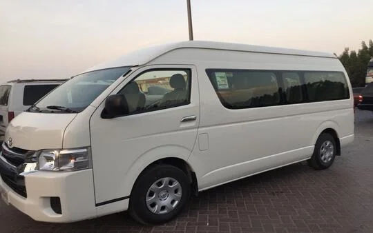 Car/Van/Bus on Disposable - Half day Dubai