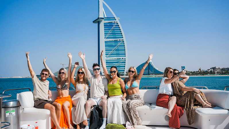 Two Hours Yacht Ride in Dubai Marina with a live BBQ Meals