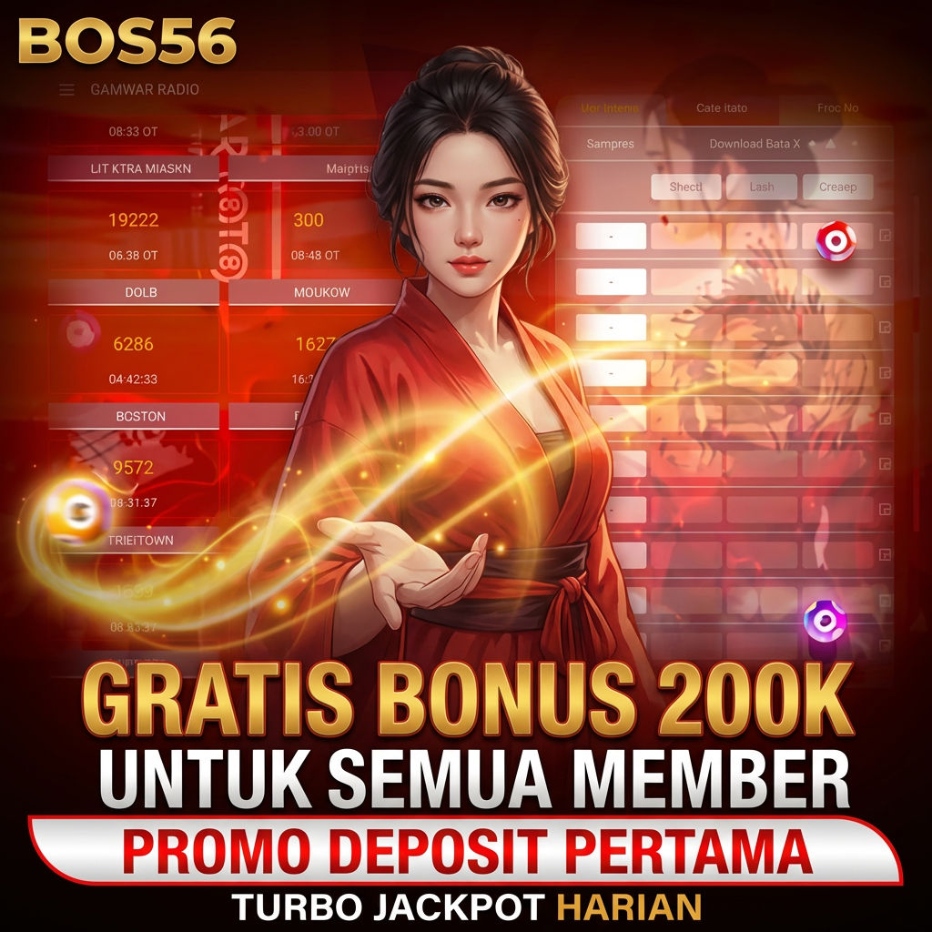 BOS56 🔥 Rasakan Keseruan Bermain Game Slot Gacor Online Dengan Nuansa Paling Seru Tahun Ini