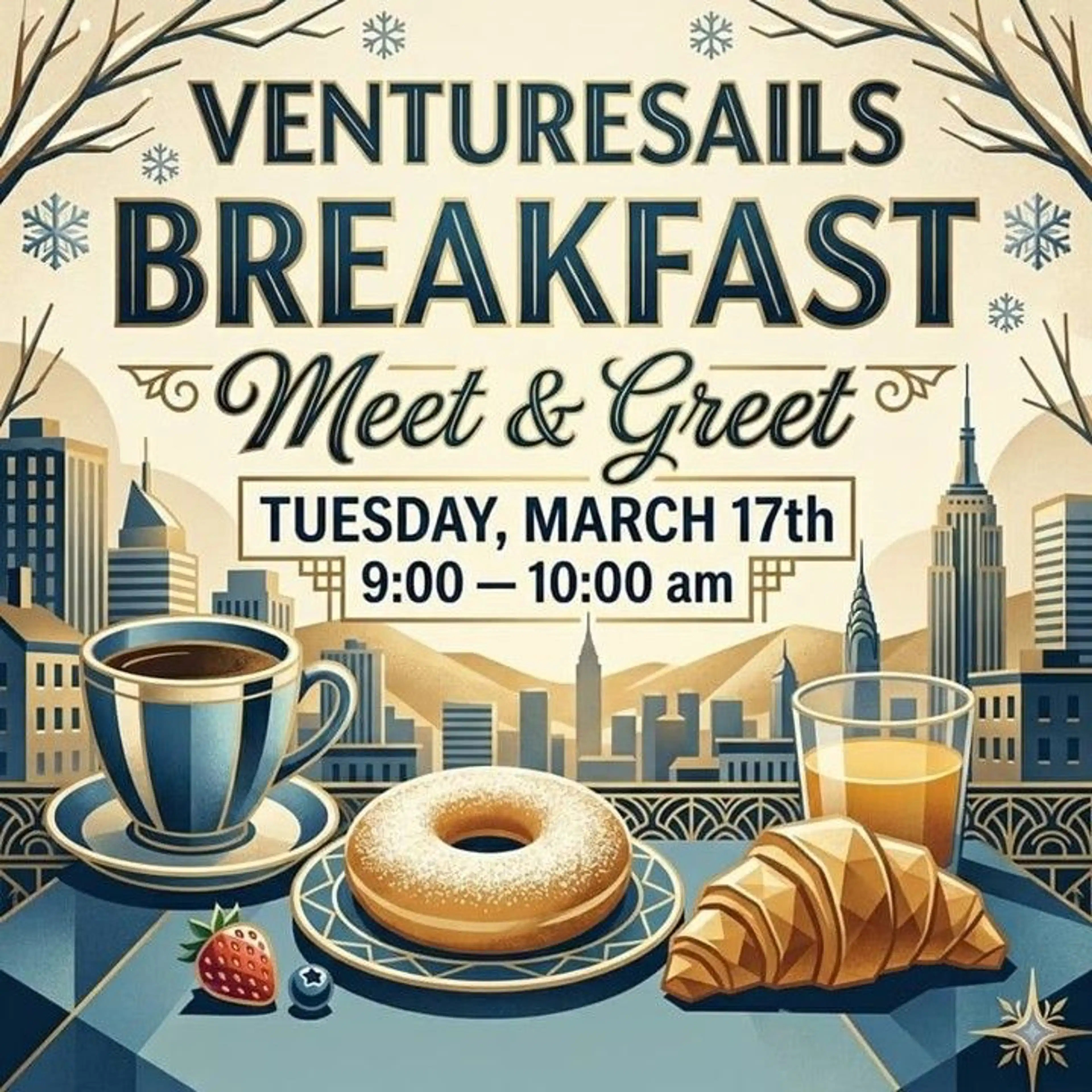 VentureSails March Breakfast: A Real Estate Themed Affair