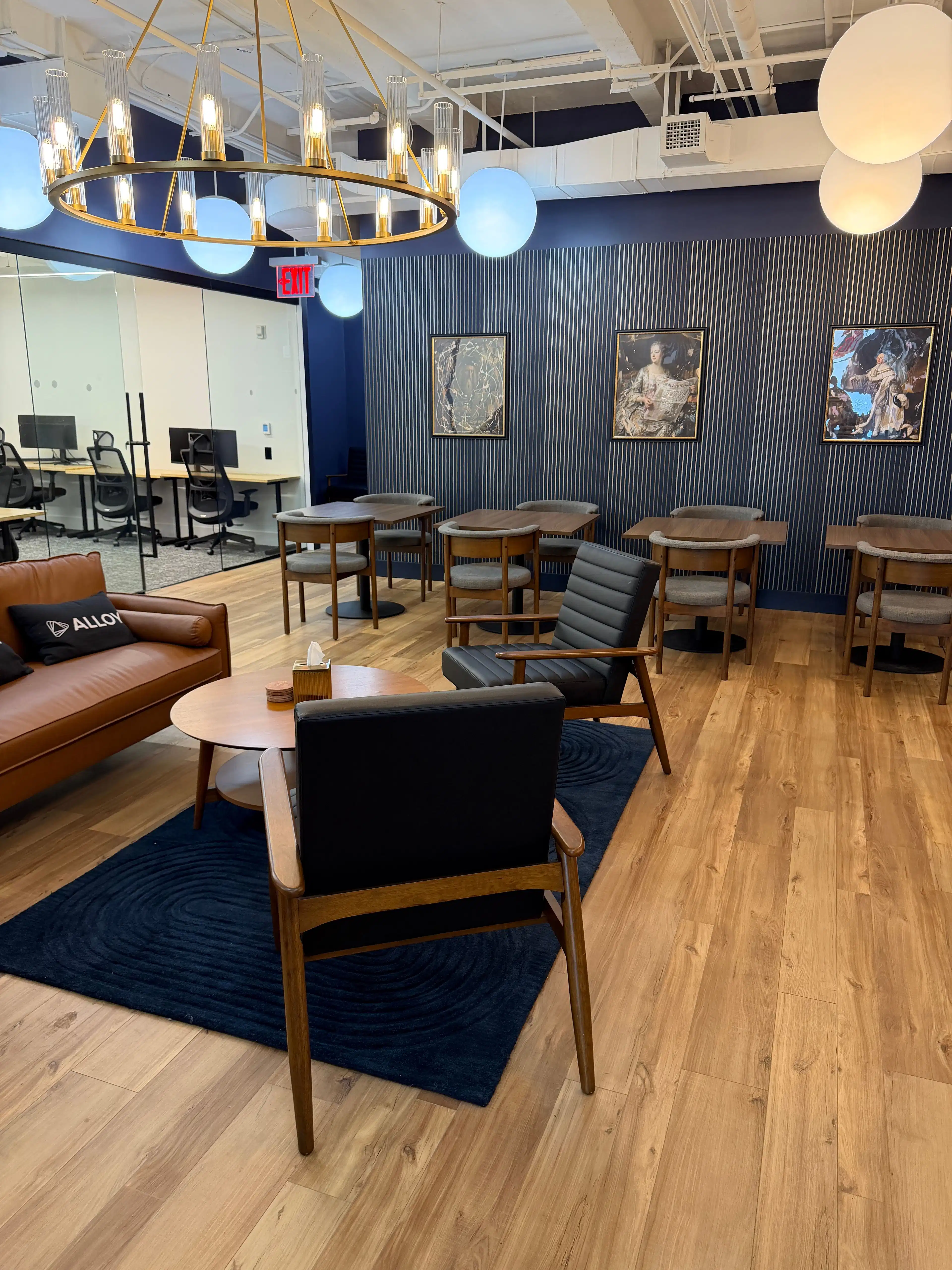 Shared desks and offices for creative teams