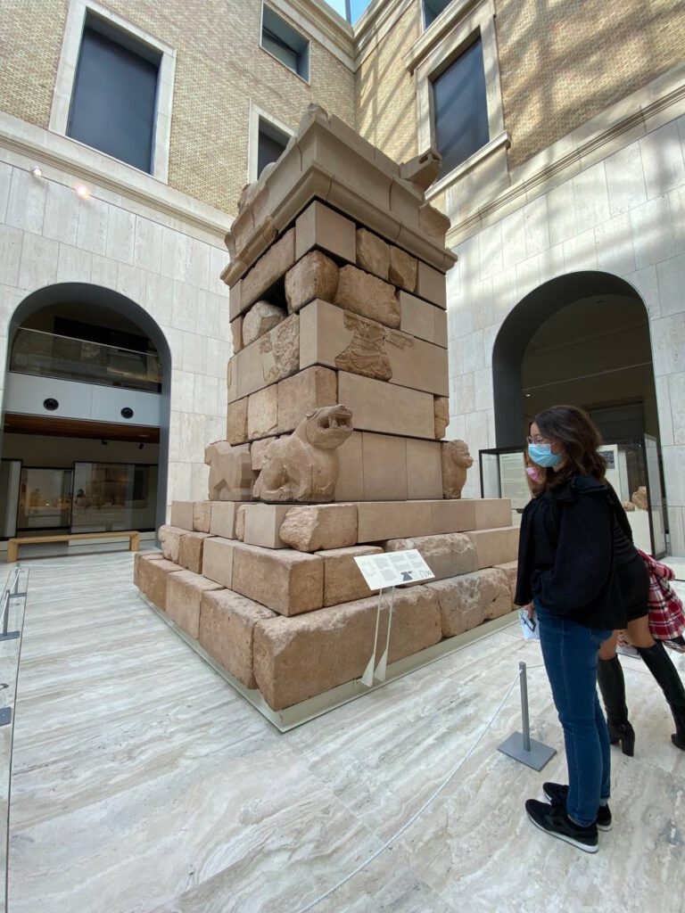 Monumento de Pozo Moro, arte ibérico.