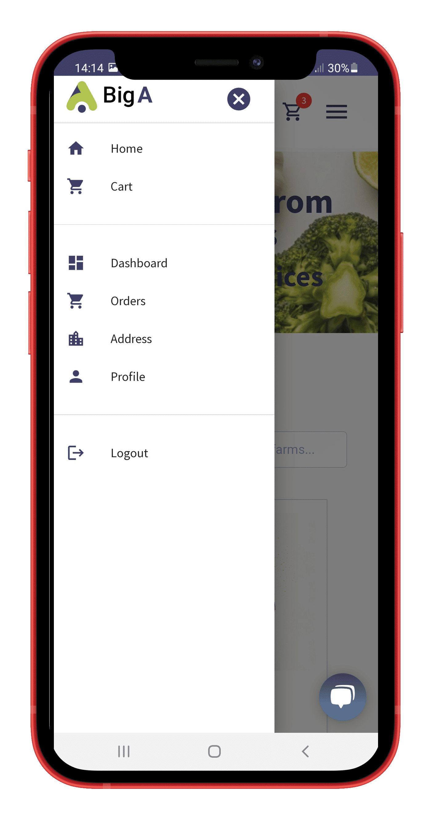 User Menu