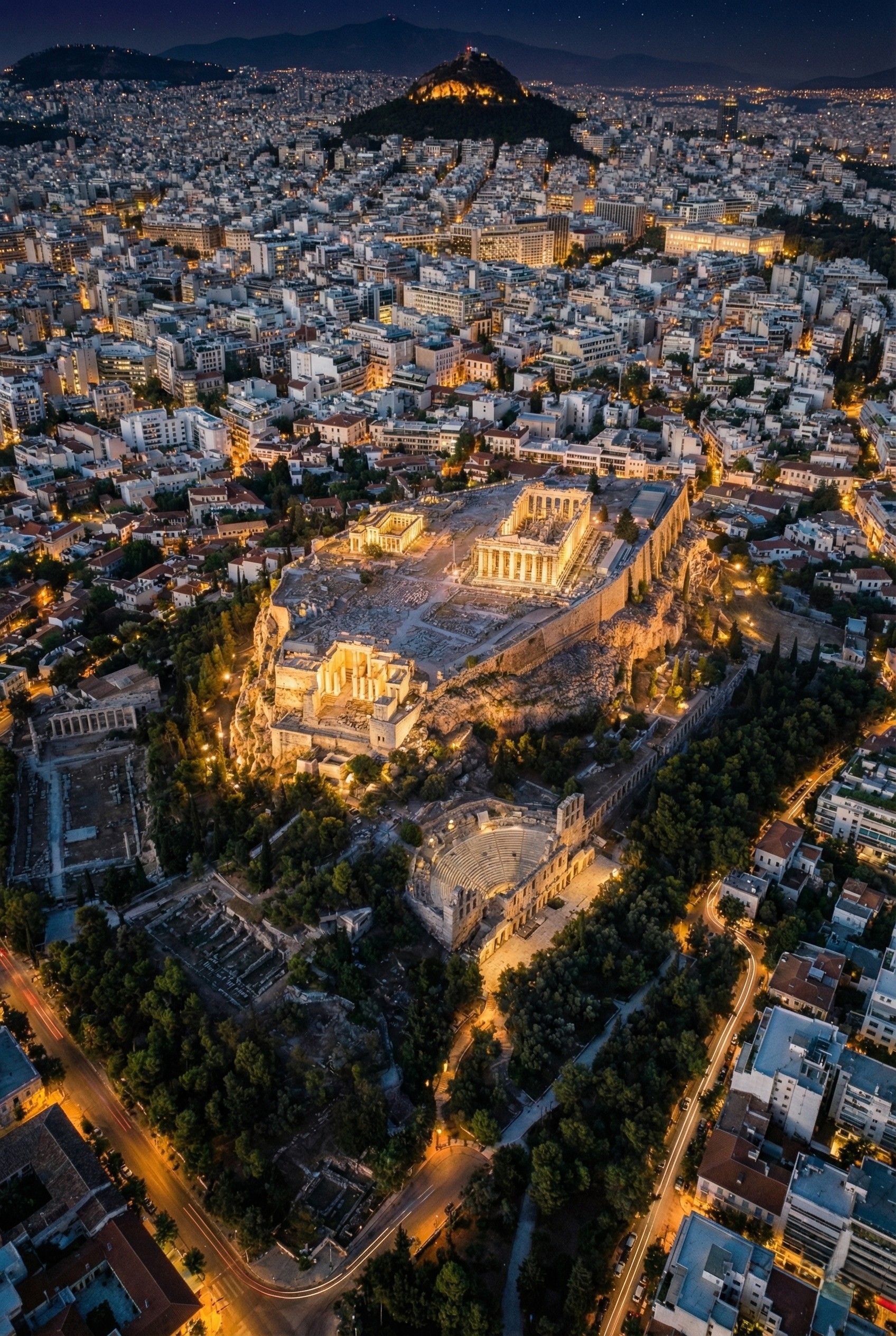 Athens by Night
