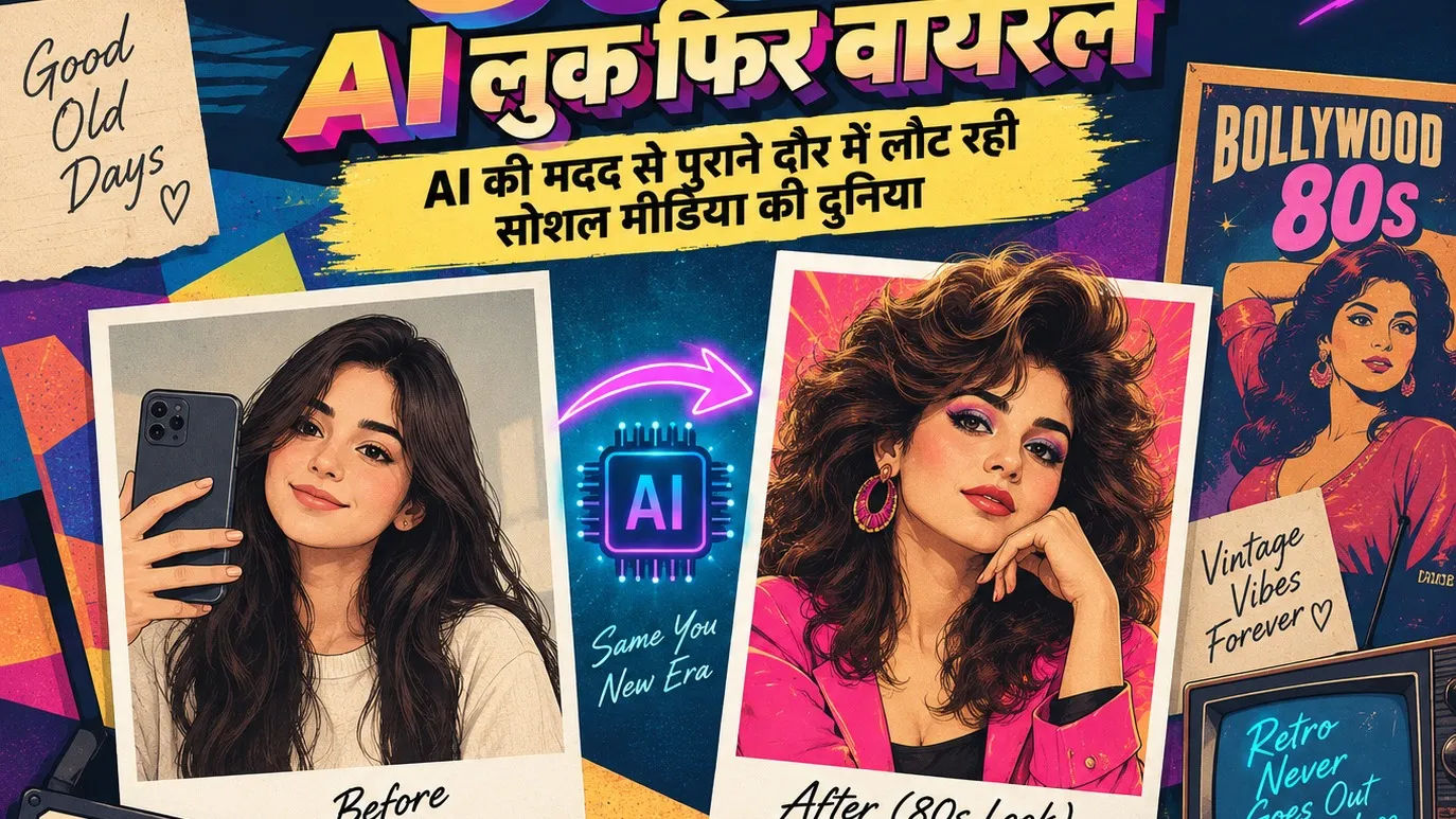 80s AI Look Goes Viral Again, Social Media Travels Back to the Retro Era With AI