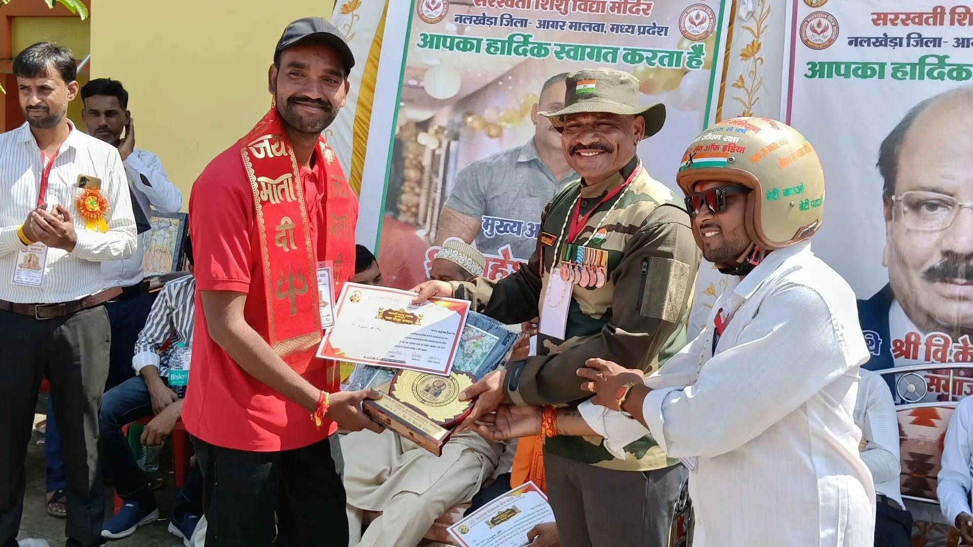 Blood Donor and Social Worker Shubham Singh Gaur Honoured With ‘Chakravarti Samrat Ashoka Award’
