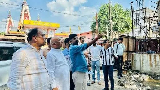 मानगो फ्लाईओवर रैंप पर सरयू राय ने उठाए सवाल, वन विभाग की जमीन पर बिना एनओसी के निर्माण का लगाया आरोप