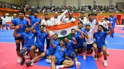 एशियाई खेलों की कबड्डी में भारत को दोहरा स्वर्ण, महिला और पुरुष टीमों ने ईरान को हराया