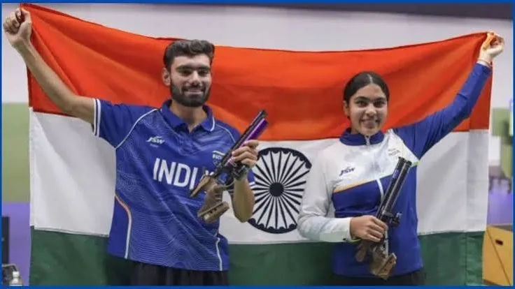 एशियाई खेलों में भारत ने दूसरा स्वर्ण जीता, सुरुचि सिंह और कमलजीत ने रचा इतिहास