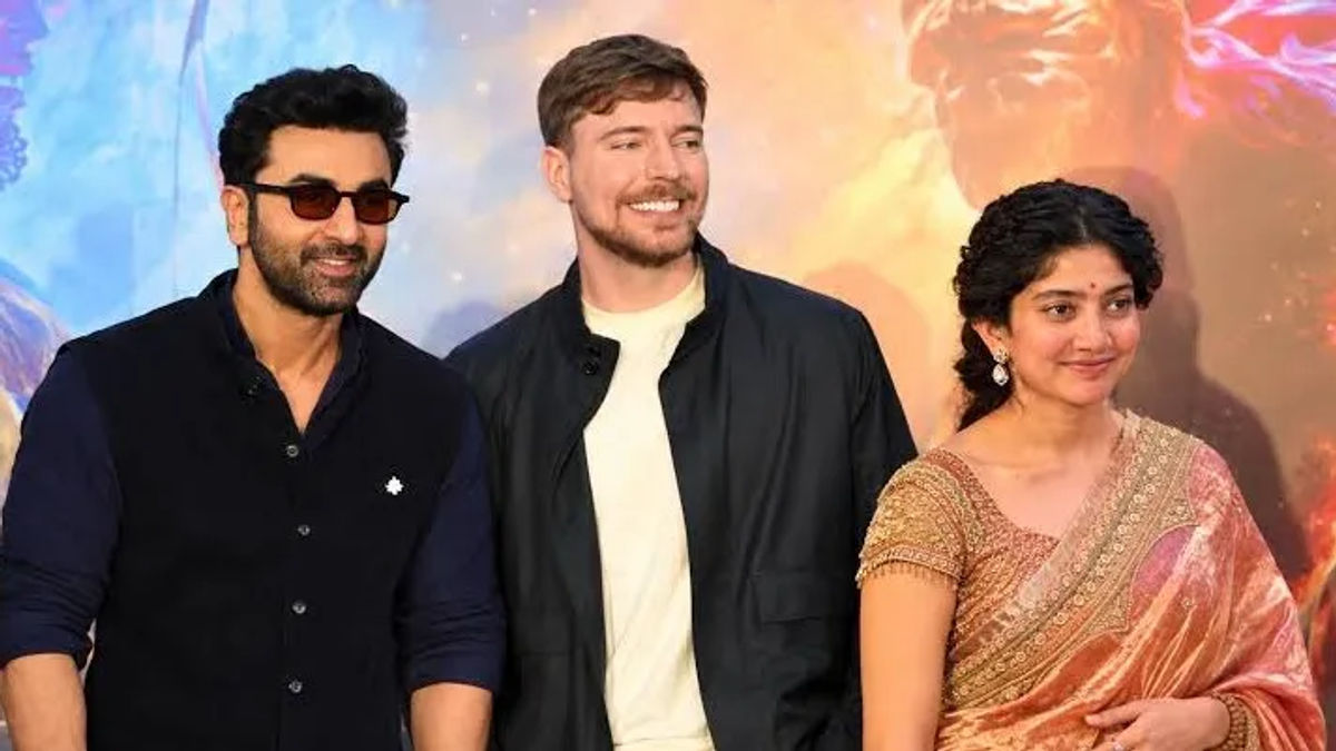 MrBeast Attends ‘Ramayana’ Pre-Release Event, Ranbir Kapoor and Sai Pallavi Also Present